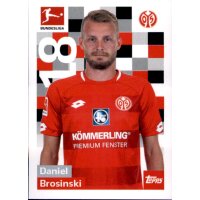 TOPPS Bundesliga 2018/2019 - Sticker 173 - Daniel Brosinski