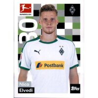 TOPPS Bundesliga 2018/2019 - Sticker 187 - Nico Elvedi