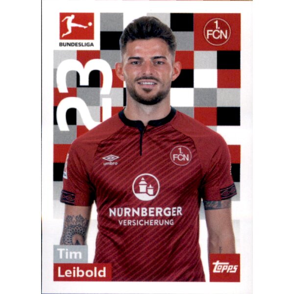 TOPPS Bundesliga 2018/2019 - Sticker 218 - Tim Leibold