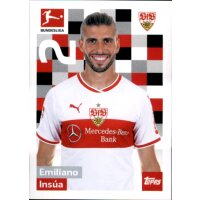 TOPPS Bundesliga 2018/2019 - Sticker 246 - Emiliano Insua
