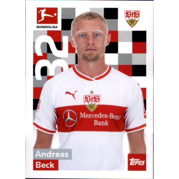 TOPPS Bundesliga 2018/2019 - Sticker 249 - Andreas Beck