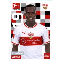 TOPPS Bundesliga 2018/2019 - Sticker 255 - Chadrac Akolo