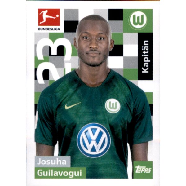 TOPPS Bundesliga 2018/2019 - Sticker 265 - Josuha Guilavogui