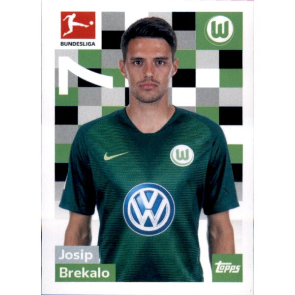 TOPPS Bundesliga 2018/2019 - Sticker 269 - Josip Brekalo