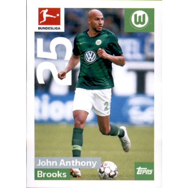 TOPPS Bundesliga 2018/2019 - Sticker 273 - John Anthony Brooks