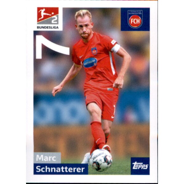 TOPPS Bundesliga 2018/2019 - Sticker 286 - Marc Schnatterer