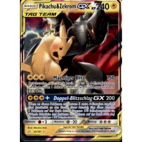 33/181 Pikachu & Zekrom GX - Teams sind Trumpf - Deutsch