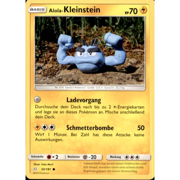 35/181 Alola-Kleinstein - Teams sind Trumpf - Deutsch