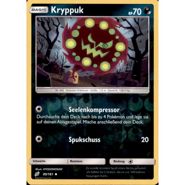 89/181 Kryppuk - Reverse Holo - Deutsch