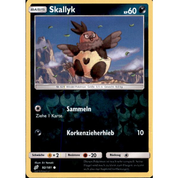 92/181 Skallyk - Reverse Holo - Deutsch