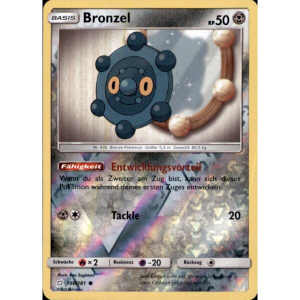 100/181 Bronzel - Reverse Holo - Deutsch