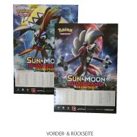 Sonne & Mond 2 - Stunde der Wächter - Collectors Album + 1 Booster + Poster - Englisch