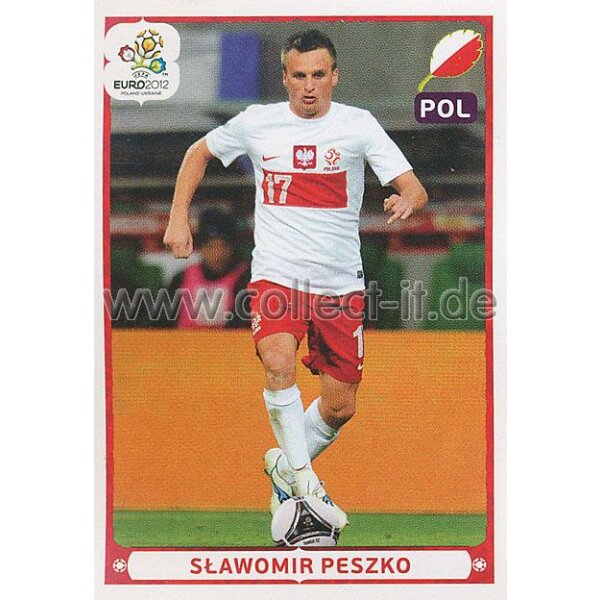 Panini EM 2012 deutsche Version - Sticker 76 - Slawomir Peszko