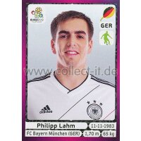 Panini EM 2012 deutsche Version - Sticker 231 - Philipp Lahm