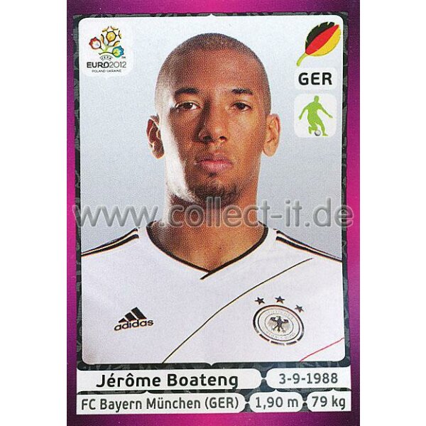 Panini EM 2012 deutsche Version - Sticker 234 - Jerome Boateng