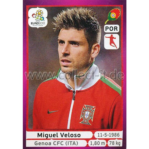 Panini EM 2012 deutsche Version - Sticker 270 - Miguel Veloso