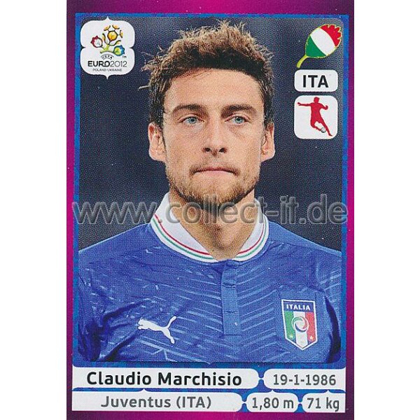 Panini EM 2012 deutsche Version - Sticker 327 - Claudio Marchisio