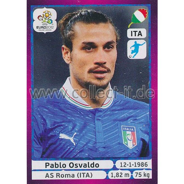 Panini EM 2012 deutsche Version - Sticker 332 - Pablo Osvaldo