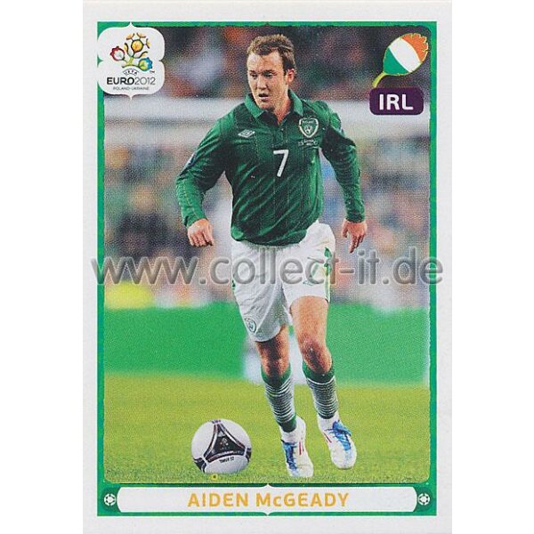 Panini EM 2012 deutsche Version - Sticker 366 - Aiden McGeady