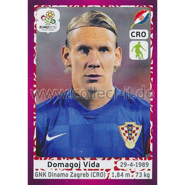 Panini EM 2012 deutsche Version - Sticker 381 - Domagoj Vida