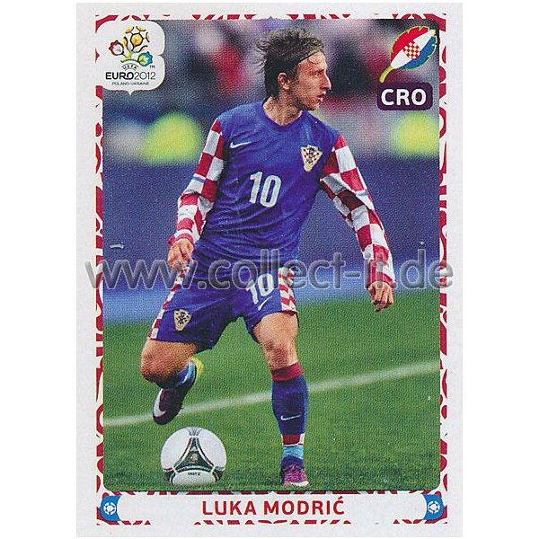 Panini EM 2012 deutsche Version - Sticker 395 - Luka Modric