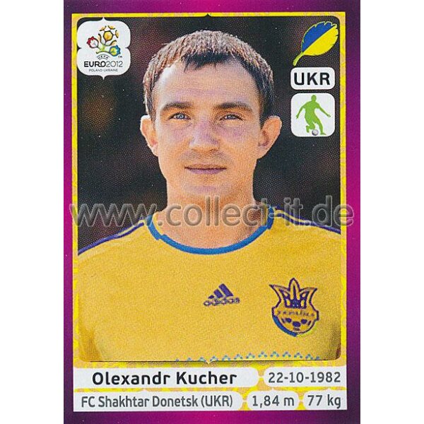 Panini EM 2012 deutsche Version - Sticker 406 - Olexandr Kucher