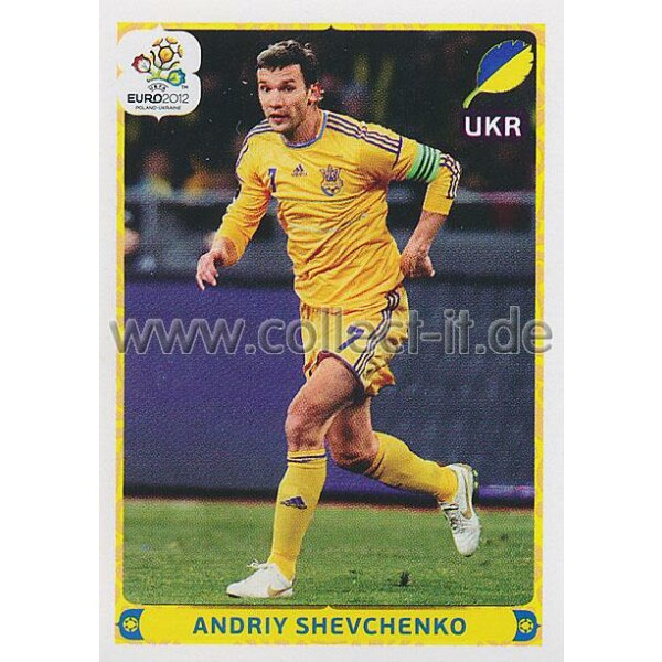 Panini EM 2012 deutsche Version - Sticker 425 - Andriy Shevchenko