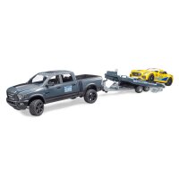 Bruder 2504 - RAM 2500 Power Wagon und BRUDER Roadster Racing Team