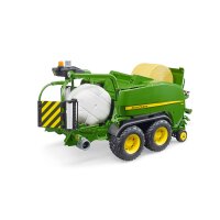 Bruder 2032 - John Deere Rundballen-...