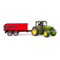 Bruder 2057 - John Deere 6920 mit Wannenkippanhänger...