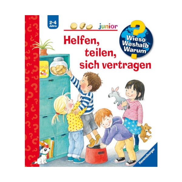 Ravensburger 32944 - Wieso? Weshalb? Warum? junior: Helfen, teilen, sich vertragen (Band 66)