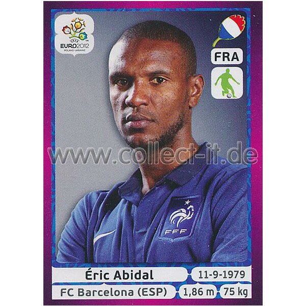 Panini EM 2012 deutsche Version - Sticker 464 - Eric Abidal