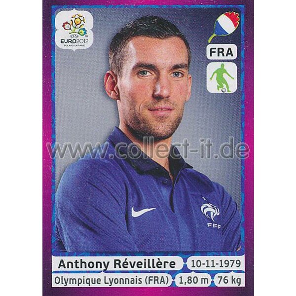 Panini EM 2012 deutsche Version - Sticker 468 - Anthony Reveillere