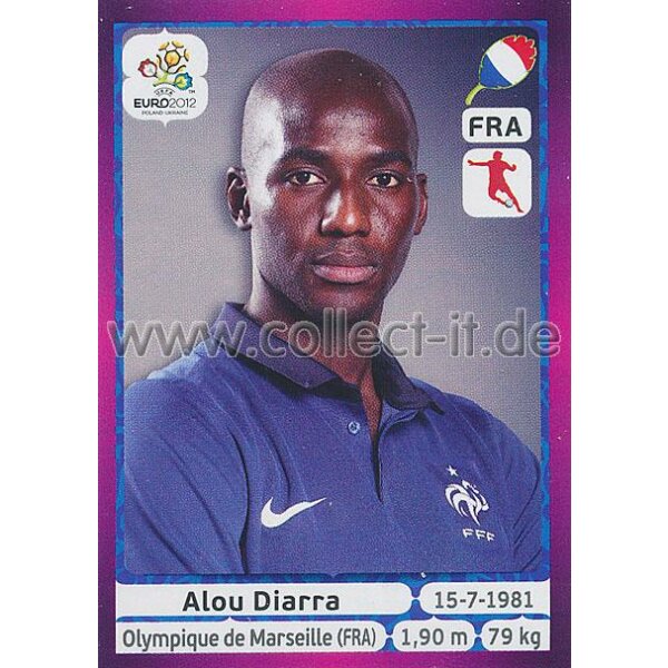 Panini EM 2012 deutsche Version - Sticker 471 - Alou Diarra