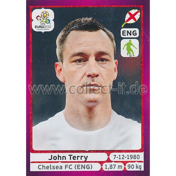 Panini EM 2012 deutsche Version - Sticker 492 - John Terry