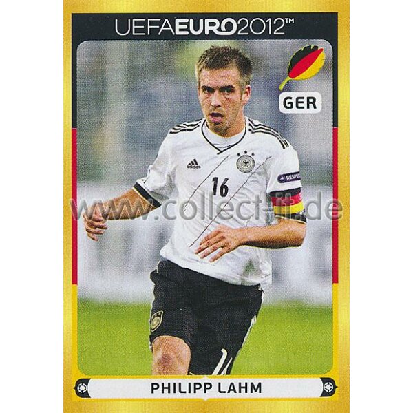 Panini EM 2012 deutsche Version - Sticker D02 - Philipp Lahm