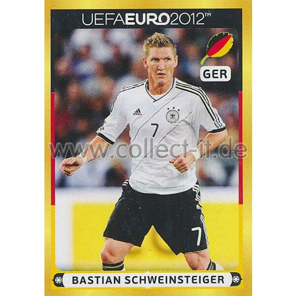 Panini EM 2012 deutsche Version - Sticker D06 - Bastian Schweinsteiger