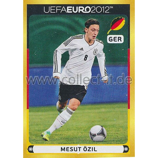 Panini EM 2012 deutsche Version - Sticker D08 - Mesut Özil