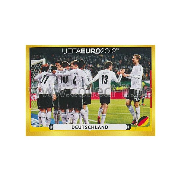 Panini EM 2012 deutsche Version - Sticker D10 - Deutschland