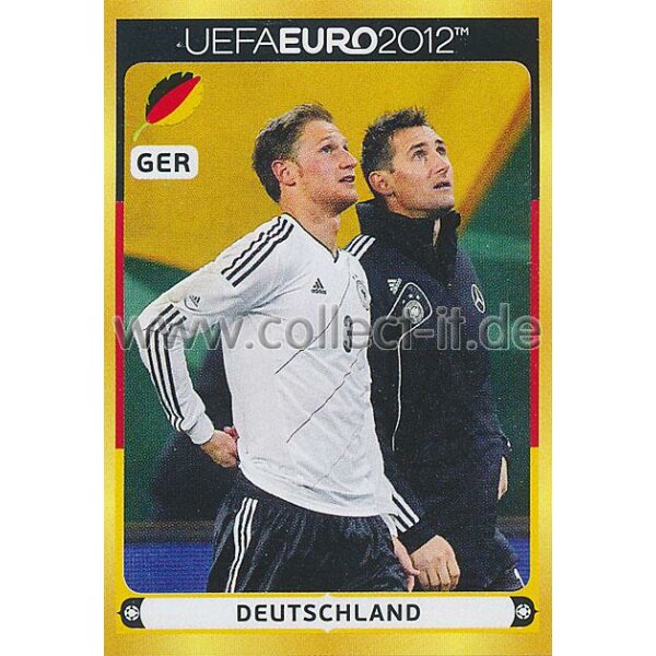 Panini EM 2012 deutsche Version - Sticker D13 - Deutschland