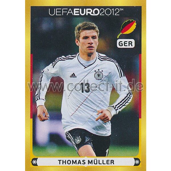 Panini EM 2012 deutsche Version - Sticker D14 - Thomas Muller