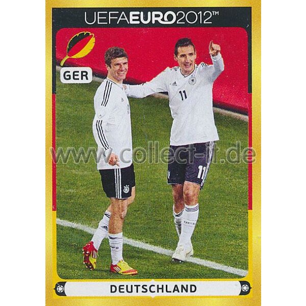 Panini EM 2012 deutsche Version - Sticker D17 - Deutschland