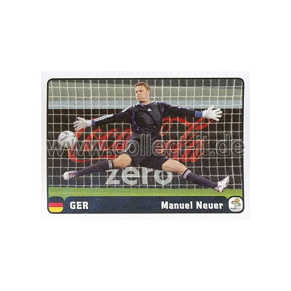 EMS01 - Panini Sondersticker Euro 2012 - Manuel Neuer 1 - Coca Cola