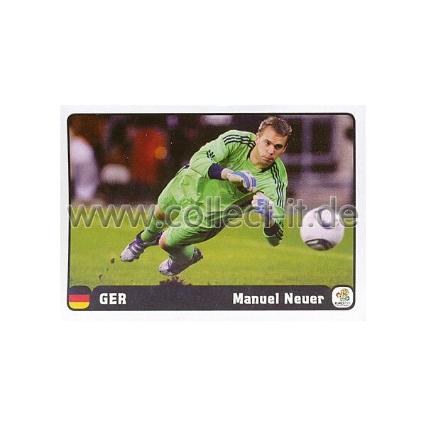 EMS03 - Panini Sondersticker Euro 2012 - Manuel Neuer 3 - Coca Cola