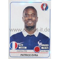 EM 2016 - Sticker 22 - Patrice Evra