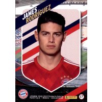 Karte 17 - James Rodriguez - Panini FC Bayern...