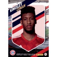 Karte 21 - Kingsley Coman - Panini FC Bayern München...