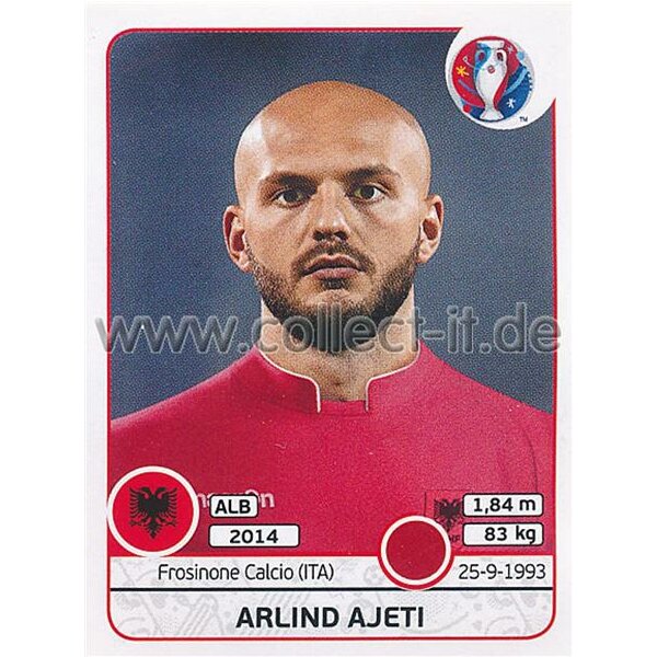 EM 2016 - Sticker 73 - Arlind Ajeti