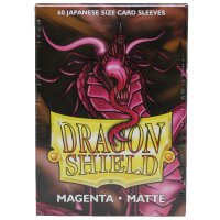 Dragon Shield Classic Sleeves - Megenta Red (60 Sleeves)