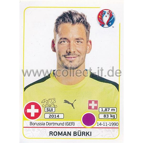 EM 2016 - Sticker 102 - Roman Bürki